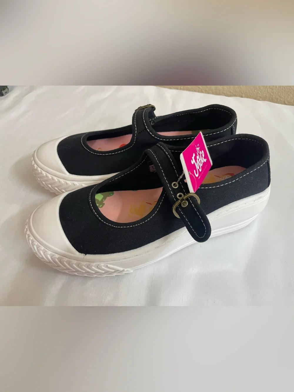 Justice Big Girls Mary Jane Casual Sneakers Size 5